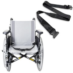 Adjustable Wheelchair Safety Strap Seat Belt – 2″ Wide, Slip-Resistant, 13-86″ A