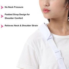 Large Rose Kids Print Mesh Arm Sling Adjustable Breathable Girls Broken Arm