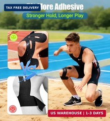 Precut Kinesiology Tape for Knees, 12 Pcs Individual Packeaged – Knee Support &