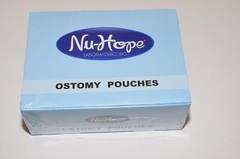 16 Nu-Hope Deep Convex Ostomy Pouches & Skin Barrier Med Oval Foam Drainable