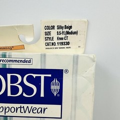JOBST SupportWear Ultra Sheer Pantyhose 8-15mmHg* Size M Silky Beige