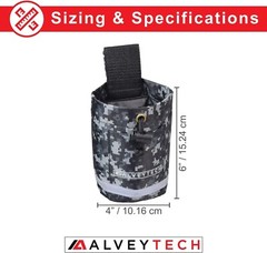 Universal Fabric Cup Holder for Mobility Scooter, Power Chair, and Wheelchair