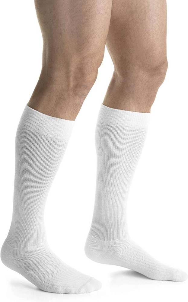 Jobst ActiveWear Knee High Socks 20-30 Cool White Small