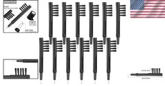 Hearing Aid Cleaning Kit 12pc Brushes Wax Loop Magnet Amplifier Cleaner Tools