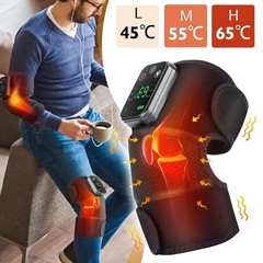 Heated Shoulder Massager with Vibration Massage Brace Joint Pain Relief Electric