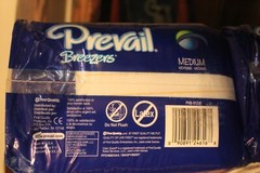 2 Sixteen Count New Packages Prevail Adult Daily Disposable Underwear Medium