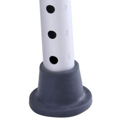 Bath Shower Stool Chair Seat Stool Adjustable Height White Non Slip Rubber Legs