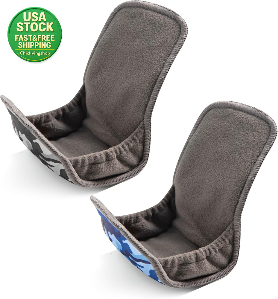 Reusable Incontinence Pads for Men Washable Highly Absorbent Guards 2 Packs