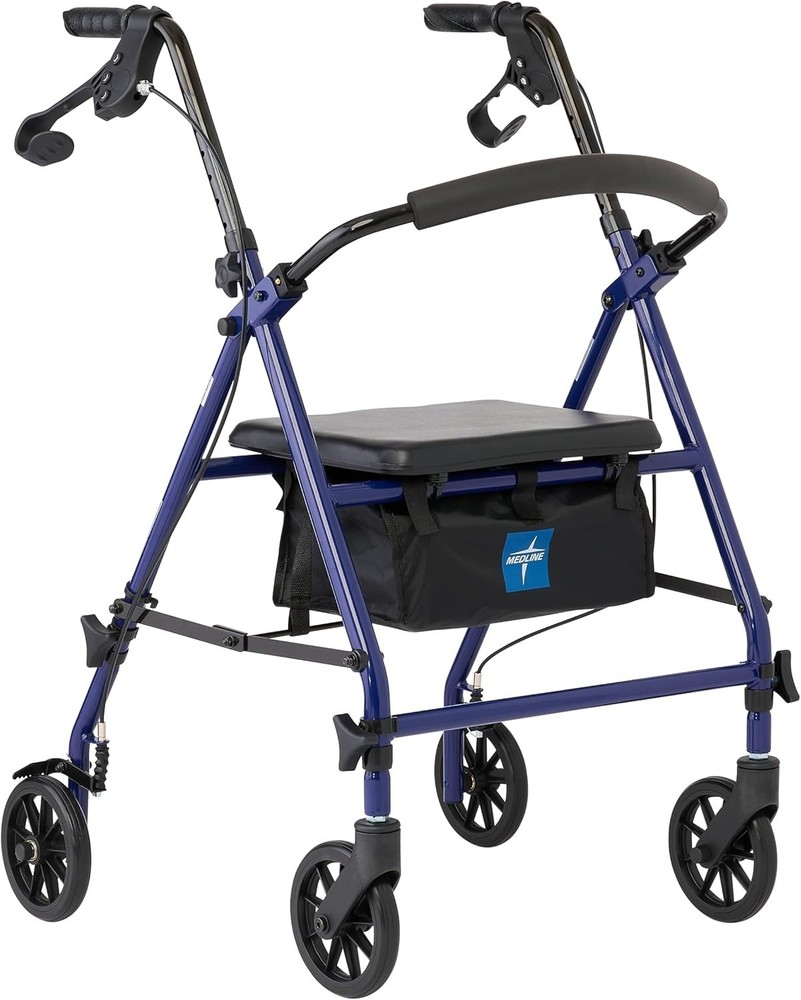 Cosydora Rollator Walkers For Seniors With Seat , 13.6 Lbs Ultra Lightweight