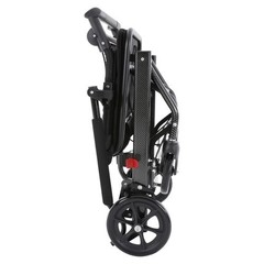 Transport Wheelchair Portable Traveling Fold Wheel Chair Foldable 100kg/220.46lb