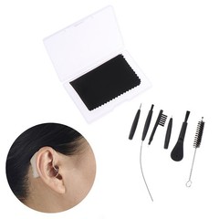 7Pcs/set Hearing Aid Cleaner Kits Hearing Aid Cleaning Tool Cleaning Brushes