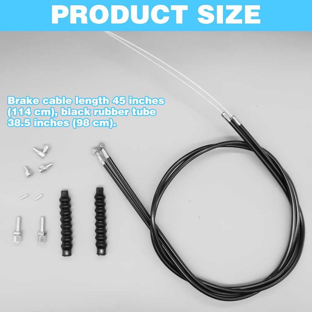 14Pcs Brake Cable Drive Rollator Replacement Parts, Brake Cable Parts for Wal…