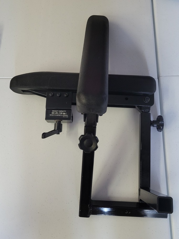 Invacare Pronto Power Wheelchair Sure Step Armrests Arm Rest Left Right 15″ Pads