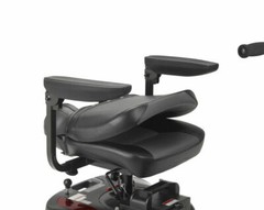Drive Medical PHOENIXHD4 4 Wheel Electric Heavy Duty Mobility Scooter, Red/Blue