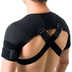 Kuangmi Adjustable Back Shoulder Corrector Support Brace Belt Posture Therapy