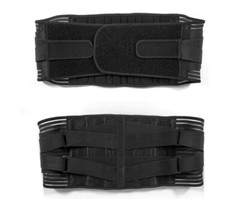 NEW Adjustable Lower Back Brace Lumbar Support Waist Belt Men Women Pain Relief