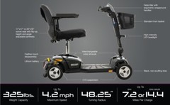 Go Go Endurance Li 4-Wheel w/8AH Lithium
