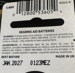 Rayovac 312 Hearing Aid Battery 20 Packs x 8 =160 Batteries See Description NIB