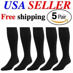 1-5 lot Copper Compression Socks 20-30mmHg Graduated Support Mens Womens S/M-XXL