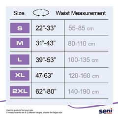 Seni Disposable Underwear Medium Heavy 20 Ct