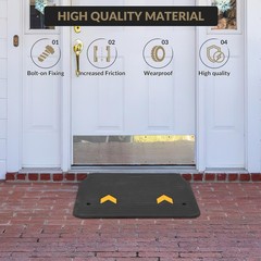 Eliteedge 4 Rise Threshold Ramps Doorway Heavy Duty 33000Lbs Capacitynon-Silp