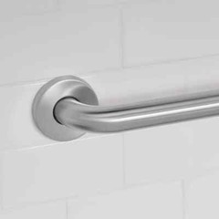 18 In. Grab Bar Combo in Brushed Stainless Steel (3-Pack)