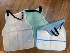 Paw Legend 3 Pack Adult Bibs for Women Men Seniors Bibs for Adults for Elderly E