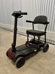 4-Wheeled Foldable Electric Mobility Scooter Black/red，black/yellow，silver