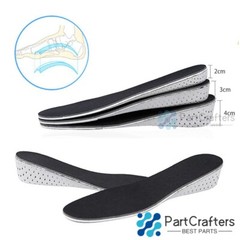 Men Women Invisible Height Increase Insoles Heel Lift Taller Shoe Inserts Pad US
