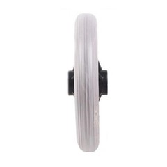 2x 7″ Heavy Duty Wheelchair Replacement Front Wheel Smooth-Caster Solid Wheels