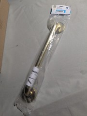 Moen Home Care 18″ 1-1/4″ Grab Bar, Polished Brass With Concealed Screws