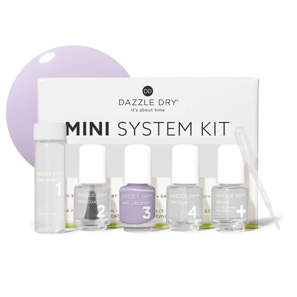 Mini Kit 4 Step System – Faith, a Cool, Pastel Lavender with Gray Undertones. Fu