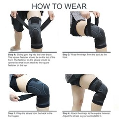 1PC Compression Knee Brace Support Sleeve for Basketball Volleyball Running