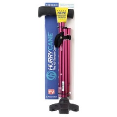 Adjustable Folding Cane W/ Stabilizing Technology & 360 Degree Pivot Head New