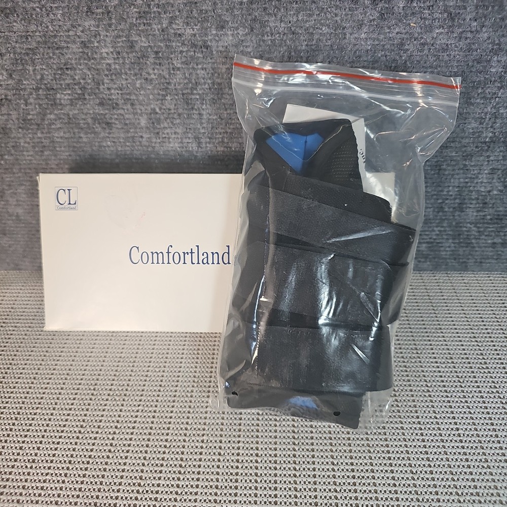 Comfortland (CL) 8″ Wrist Extension Splint, Left Hand Size L Black