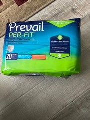 Prevail PER-FIT Daily Underwear – Large (44”–58”) – 20 Count – NEW/SEALED
