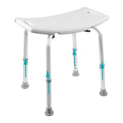Shower Chair Bath Stool Seat Padded Height Adjustable Bathtub Shower Seat 300lb
