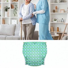 Adults Diaper Wrap Cover Anti Leakage Briefs Sturdy Reusable includes Snaps
