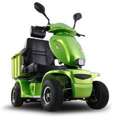 1000W 4-Wheel Heavy Duty Seniors Mobility Scooter 48V 20Ah 15 mph 33 Miles 500lb
