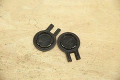 PAIR OEM Permobil Caster Fork Caps for M3 M5 F3 F5 Plugs Dust Cover 330772