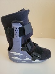 Actimove Standard Ankle Walker – Model 76270-21 – Custom Painted Clouds – Size S