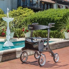 Drive Medical Nitro® Elite CF, Carbon Fiber Rollator
