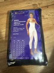 Design Veronique Style 856 Zippered Full Body Girdle-Black High Back 3XL Q32