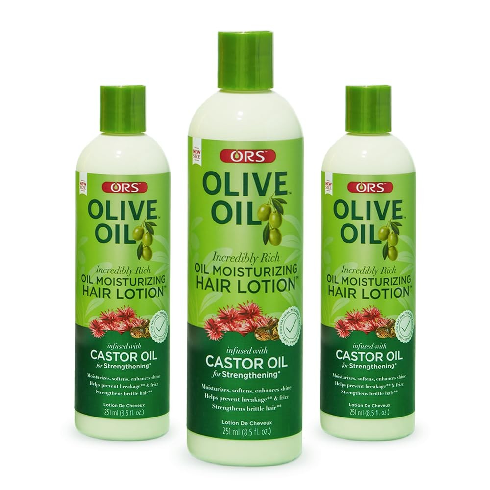 Ors Olive Oil Incredibly Rich Moisturizing Hair Lotion Castor Oil 8.5 Ounces