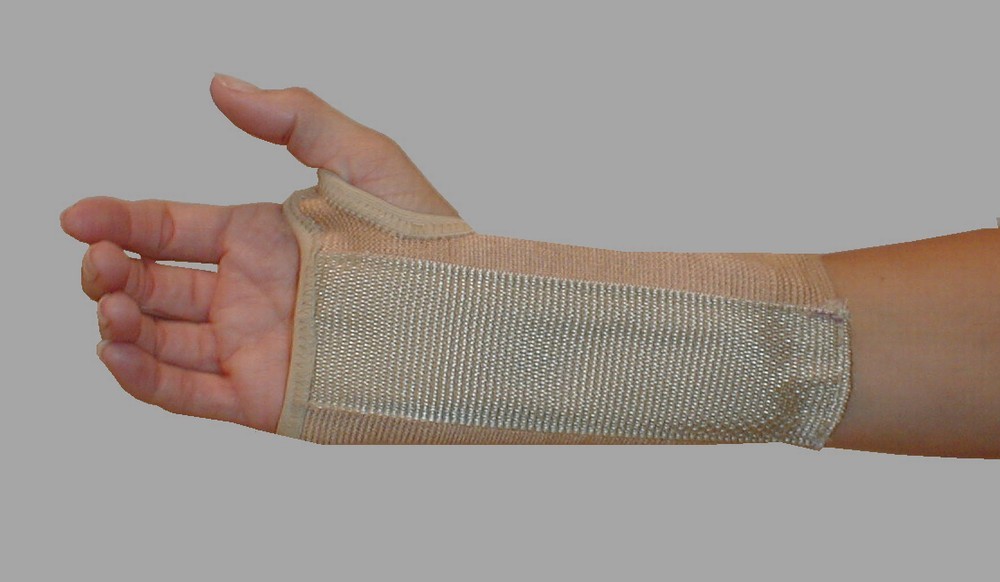 Alpha Medical Elastic Wrist Support Brace; Side-Closure Cock-Up Support Wrist