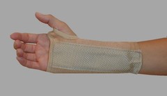 Alpha Medical Elastic Wrist Support Brace; Side-Closure Cock-Up Support Wrist