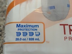 Tranquility SmartCore Adult Disposable Briefs #2312 size M 12 count
