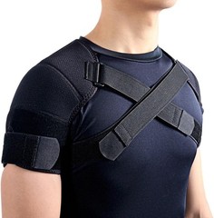 Double Shoulder Strap Wrap for Compression & Support – Ideal for Sports Recovery