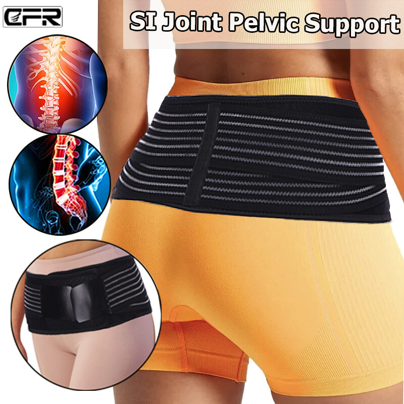 Si Joint Pain Pelvic Lower Back Support Sacroiliac Hip Belt Women and Men