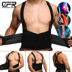 Adjustable Lower Back Brace Lumbar Support Waist Belt For Pain Relief